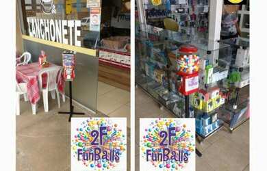 Imagem 2: Renda Extra Para Sua Loja ou Ponto Comercial Com As Vending Machines Da 2F Funballs!!