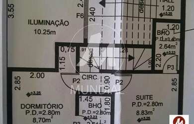 Imagem 3: Apartamento (tipo - duplex) 2 dormitórios/suite, cozinha planejada, em condomínio fechado