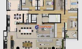 Imagem 5: Apartamento à venda, 271 m² por R$ 6.300.000,00 - Vila Madalena - São Paulo/SP