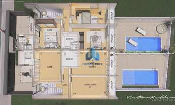Imagem 5: Casa com 3 quartos (1 suíte) à venda, 230 m² por R$ 790.000 - Aeroporto - Juiz de Fora/MG
