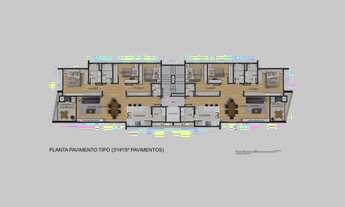 Imagem 3: APARTAMENTO com 3 dormitórios à venda por R$ 797.209,35 no bairro Boa Vista - CURITIBA / P