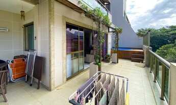 Imagem 4: Linda Cobertura Duplex Posto 3 da Barra da Tijuca 262m² 4 Suítes todas com armários Sala A