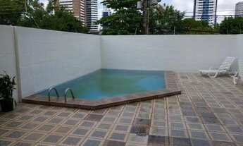 Imagem 2: Ed Guilherme Coutinho 1/4 mobiliado 60m2 17 andar elevador cond completo de tudo