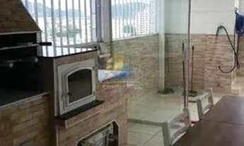 Imagem 4: Cobertura com 4 dormitórios à venda, 350 m² por R$ 1.400.000,00 - Aparecida - Santos/SP