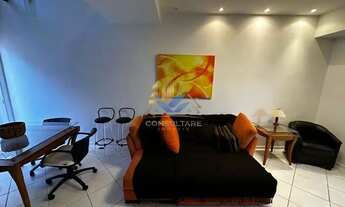 Imagem 3: Flat com 1 dormitório para alugar, 72 m² por R$ 4.500,01/mês - Gonzaga - Santos/SP