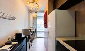 Imagem 3: ALUGO Lindo Apartamento Novo Mobiliado c/29 m2 com 1 quarto.01 vaga. Itaim Bibi SP