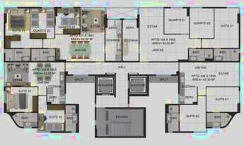 Imagem 2: Quinta da Trindade em Casa Amarela 2e3Qts, 2 suítes, lazer completo