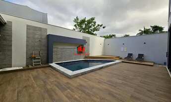 Imagem 9: Casa Inteligente no Ponta Negra 2 com 5 Suítes sendo uma Master com Closet Mobiliada