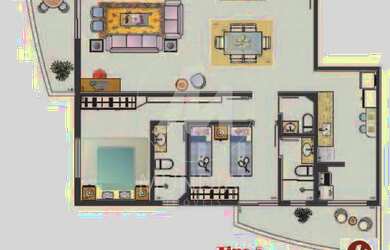 Imagem 6: Apartamento (tipo - padrao) 3 dormitórios/suite, portaria 24 horas, elevador, em condomíni