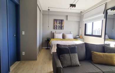 Imagem 6: Luxuoso Studio totalmente mobiliado para aluguel e venda tem 25m2 ao lado metro São judas