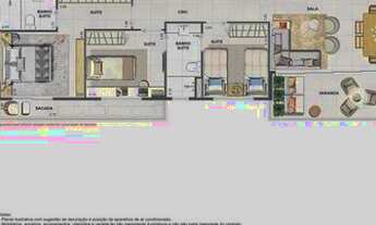 Imagem 3: AO LADO METRÔ. 3 SUITES. PRONTO!!. COND. FECHADO. 113 M2. DEPS.COMPLETAS. LAZER TOTAL. ÚLT