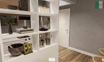 Imagem 4: 55m² 2 Dorms. com Suíte, Varanda Integrada, Lazer Completo