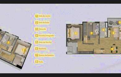 Imagem 6: Apartamento para venda com 44 metros quadrados com 2 quartos