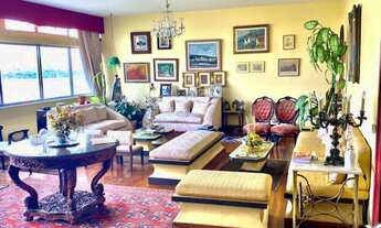 Imagem 1: Apartamento para venda possui 190 metros quadrados com 4 quartos em Lagoa - Rio de Janeiro