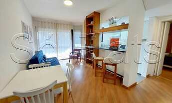 Imagem 2: Apartamento Saint Denis com 47m² contendo 1 dormitório 1 vaga para locação no Itaim Bibi