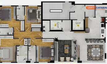 Imagem 5: Apartamento 04 suítes, 03 vagas, no Centro de Balneário Camboriú/SC