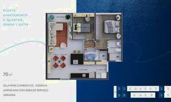 Imagem 4: Sala à venda, 33 m² por R$ 277.000,00 - Alphaville - Nova Lima/MG