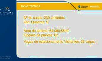 Imagem 2: Vende-se Casas em São José de Ribamar - Condomínio St. Estevam - 02 Quartos sendo 01 Semi
