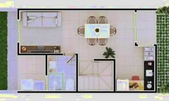 Imagem 2: Casa com 2 quartos a venda, 68 m² por R$ 250.000 Tamatanduba - Eusebio/CE>