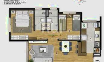 Imagem 7: Apartamento em Jardim do Salso