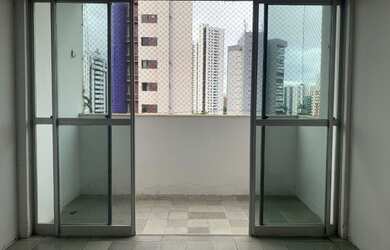 Imagem 3: Apartamento com 3 dormitórios para alugar, 112 m² por R$ 3.190,00/mês - Casa Forte - Recif