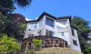 Imagem 3: Sobrado com projeto moderno, 3 suítes, vista panorâmica, casa de caseiro, loteamento com p