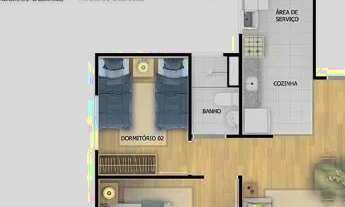 Imagem 4: Apartamento no Pontal oceânico próximo a Av das Américas e a Estrada do Pontal