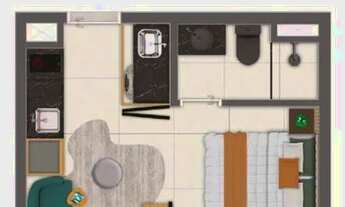 Imagem 3: Studio para venda tem 24 metros quadrados com 1 quarto em Pinheiros - São Paulo - SP