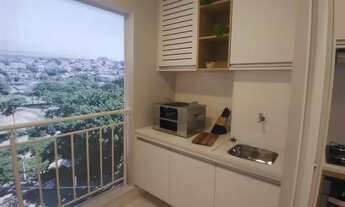 Imagem 2: APARTAMENTO NA PLANTA COM 2 DORMITÓRIOS, VARANDA GOURMET EM ANDAR ALTO COM VISTA LIVRE