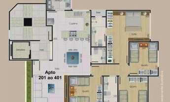 Imagem 4: Apartamento com área privativa de Alto Padrão - 4 Quartos | 1 por Andar