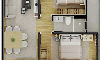 Imagem 5: Apartamento 1 quarto no bairro Saco Grande Florianópolis