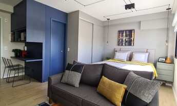 Imagem 7: Luxuoso Studio totalmente mobiliado para aluguel e venda tem 25m2 ao lado metro São judas