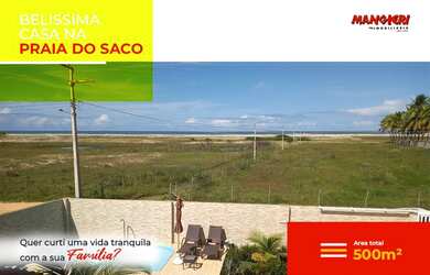 Imagem 7: Casa para venda possui 400 metros quadrados com 7 quartos em Praia do Saco - Estância - SE