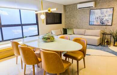 Imagem 3: Apartamento para venda possui 76 metros quadrados com 3 quartos em Serrinha - Goiânia - GO