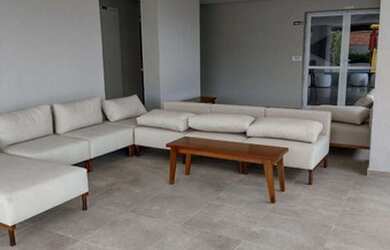 Imagem 7: Apartamento para venda possui 57 m² com 2 quartos,suíte,varanda, vaga e lazer de clube Gua