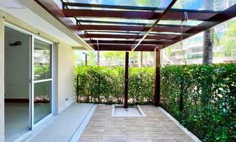 Imagem 4: Barra Village Lakes - 3Qts 125 m² Garden C/ Armarios e Pergolado de Madeira na Área do Gar