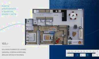 Imagem 7: Sala à venda, 33 m² por R$ 277.000,00 - Alphaville - Nova Lima/MG