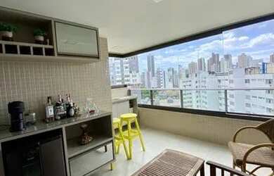 Imagem 3: Apartamento para venda com 107 metros quadrados com 3 quartos em Barra - Salvador - BA