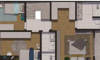 Imagem 5: Última unidade Casa com 3 dormitórios