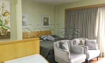 Imagem 3: Flat no Itaim para locação, prox as Avs. Faria Lima, 9 de Julho e Cidade Jardim