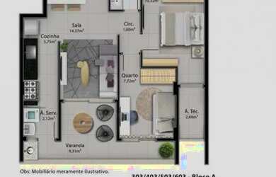 Imagem 4: Apartamento 2 quartos em Jardim Camburi