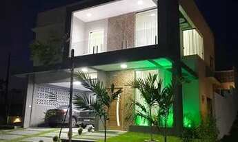 Imagem 2: Casa nova de alto padrão mobiliada condomínio terras Alphaville Camaçari