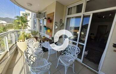 Imagem 3: Apartamento com 3 dormitórios à venda, 110 m² por R$ 690.000,00 - Itaipu - Niterói/RJ