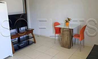 Imagem 4: Flat disponível para locação no Space Valley contendo 48m², 1 dormitório e 1 vaga de garag