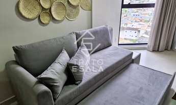 Imagem 3: Apartamento quarto e sala, com suíte reversível, recém entregue e mobiliado