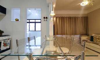 Imagem 5: Apartamento reformado na quadra do mar da Praia do Tombo de 2 dormitórios sendo 1 suíte co