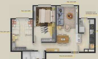 Imagem 6: Apartamento com 2 Dormitorio(s) localizado(a) no bairro São Lucas em Canela / RS Ref.:603