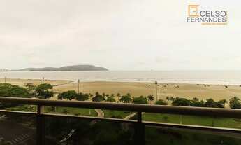 Imagem 1: Excelente apartamento 3 dorm com 2 suites 240 m² Gonzaga VISTA MAR TOTAL- Santos - SP
