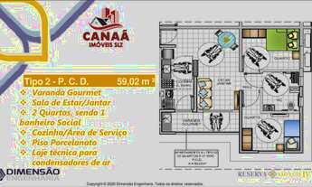 Imagem 4: Vende-se Aptos no Turu - Condomínio Reserva São Luís - Excelente Localização - 02 Quartos