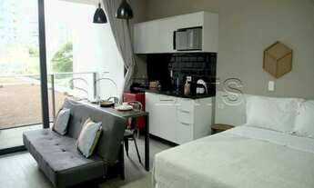 Imagem 2: Apartamento de alto padrão com 1 dorm próximo da Av Faria Lima disponível locação